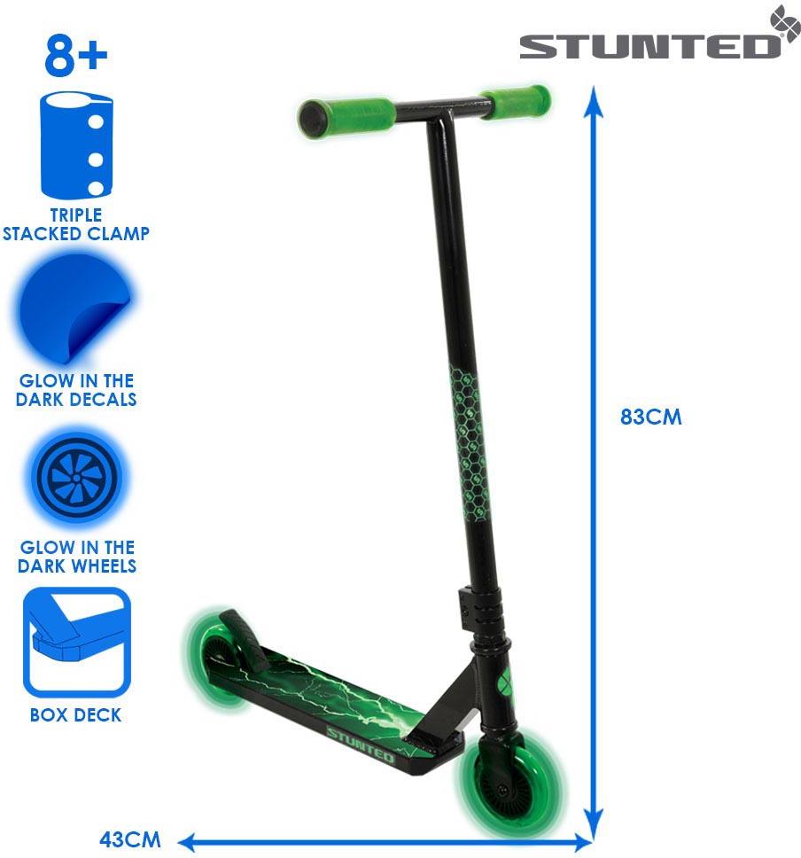 Stunted Glostorm Pro Stunt Scooter