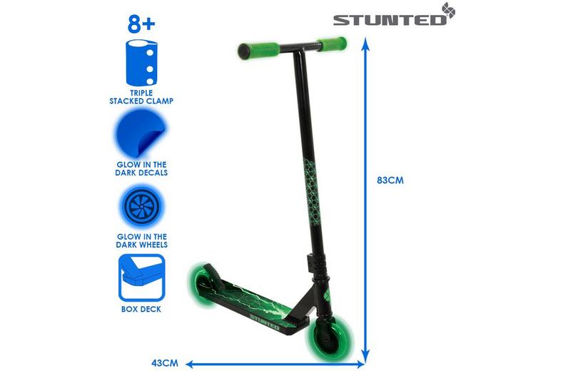 Stunted Glostorm Pro Stunt Scooter Stunted Glostorm Pro Stunt Scooter