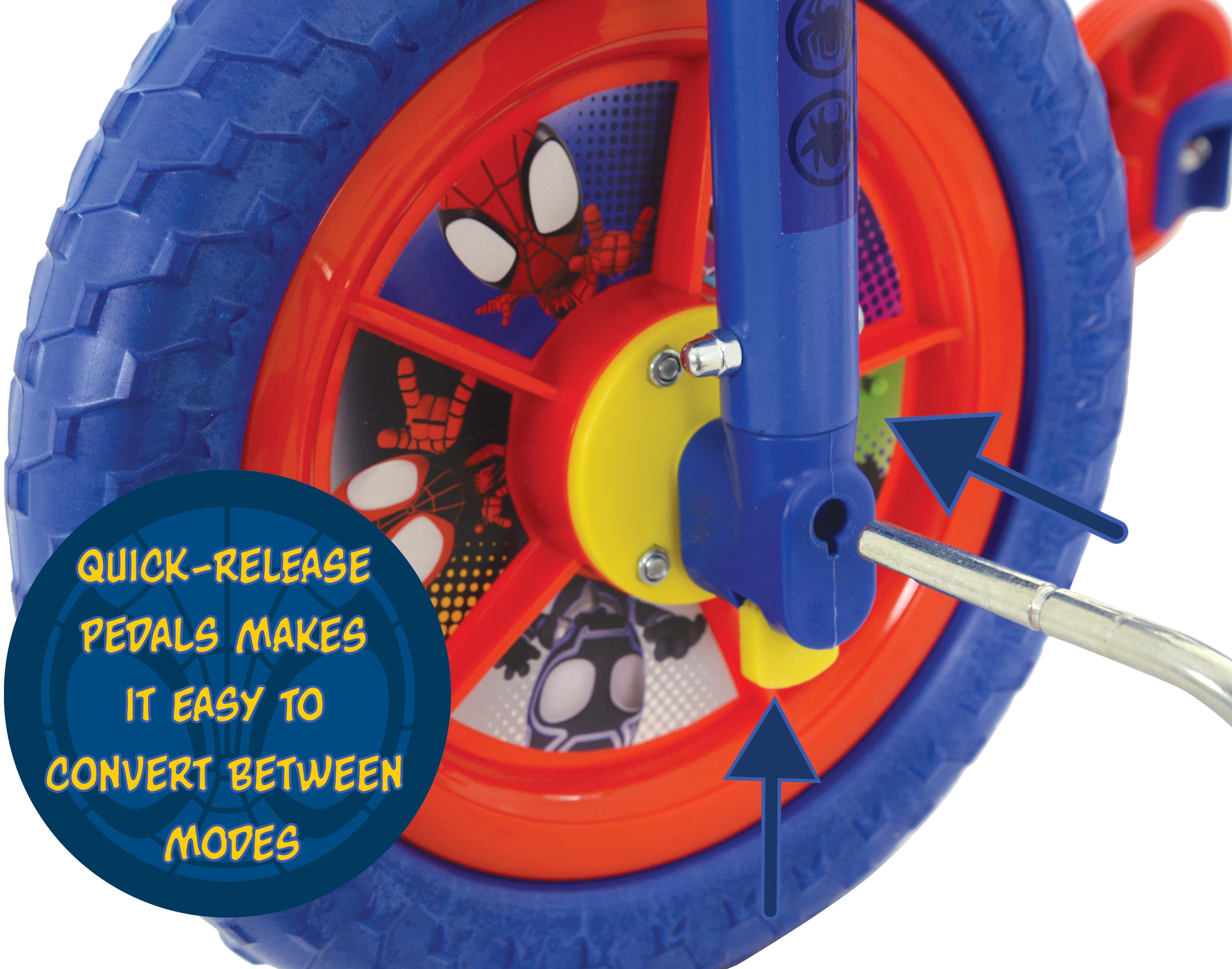 Spidey 2in1 10" Training Bike