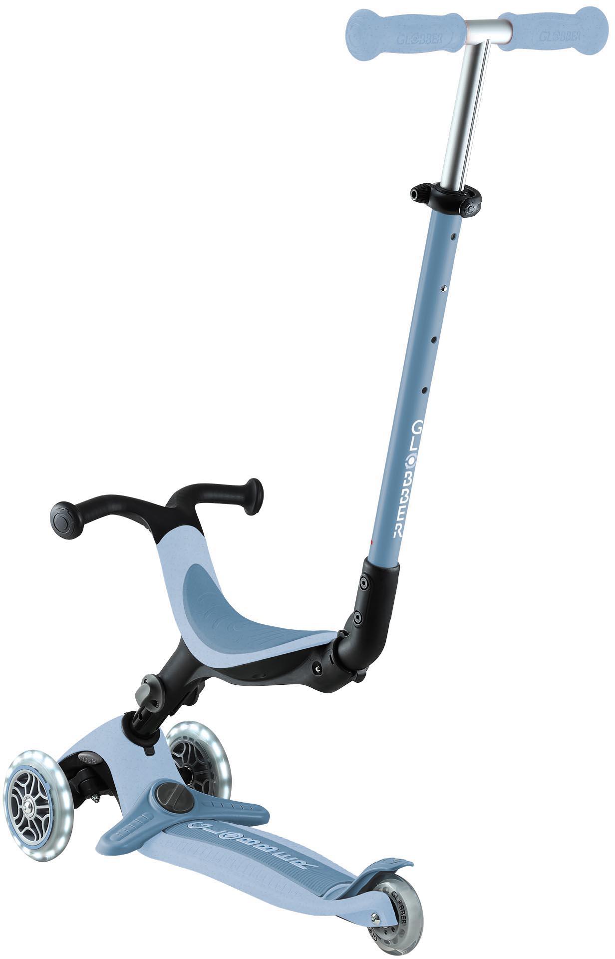 Globber Go Up Active Lights Eco - Blueberry