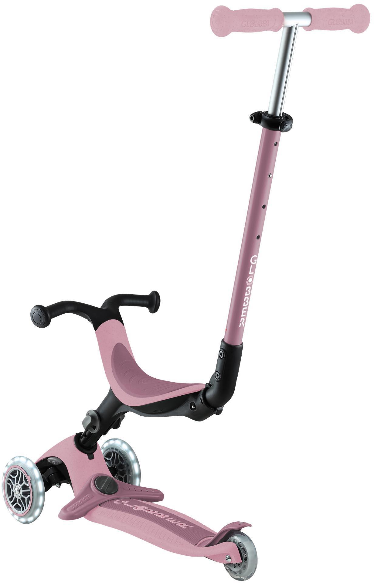 Globber Go Up Active Lights Eco - Berry