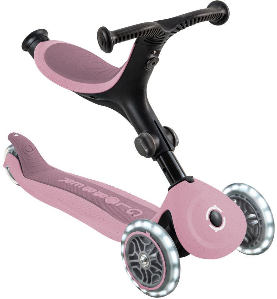 Globber Go Up Active Lights Eco - Berry