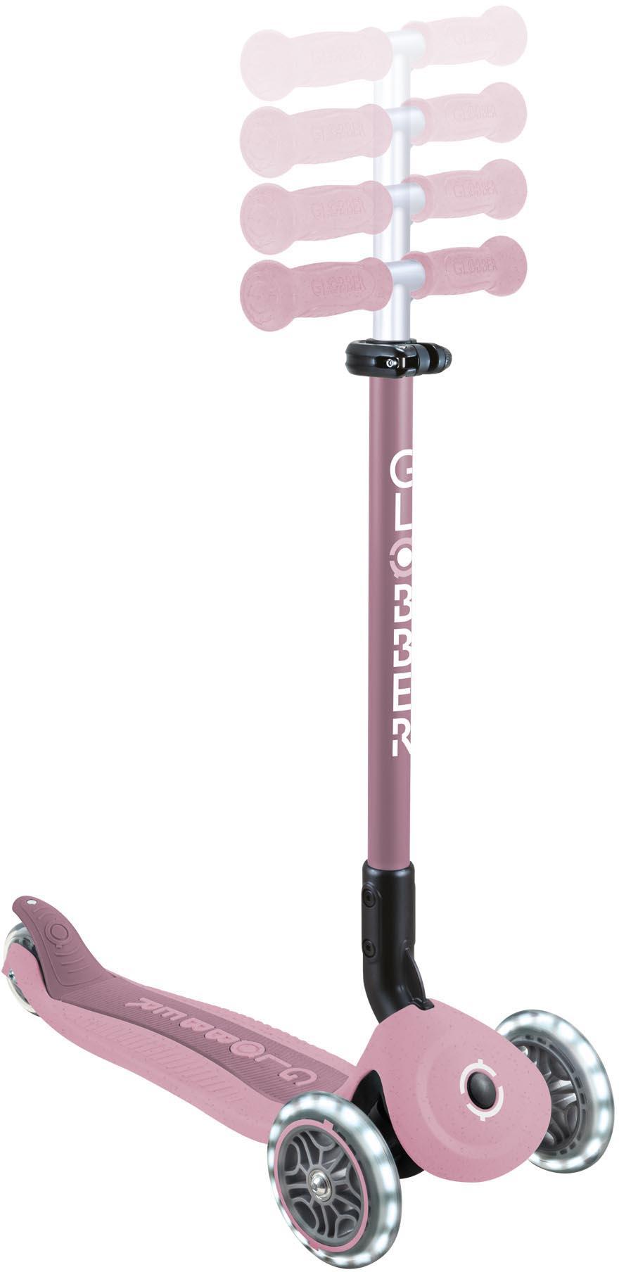 Globber Go Up Active Lights Eco - Berry