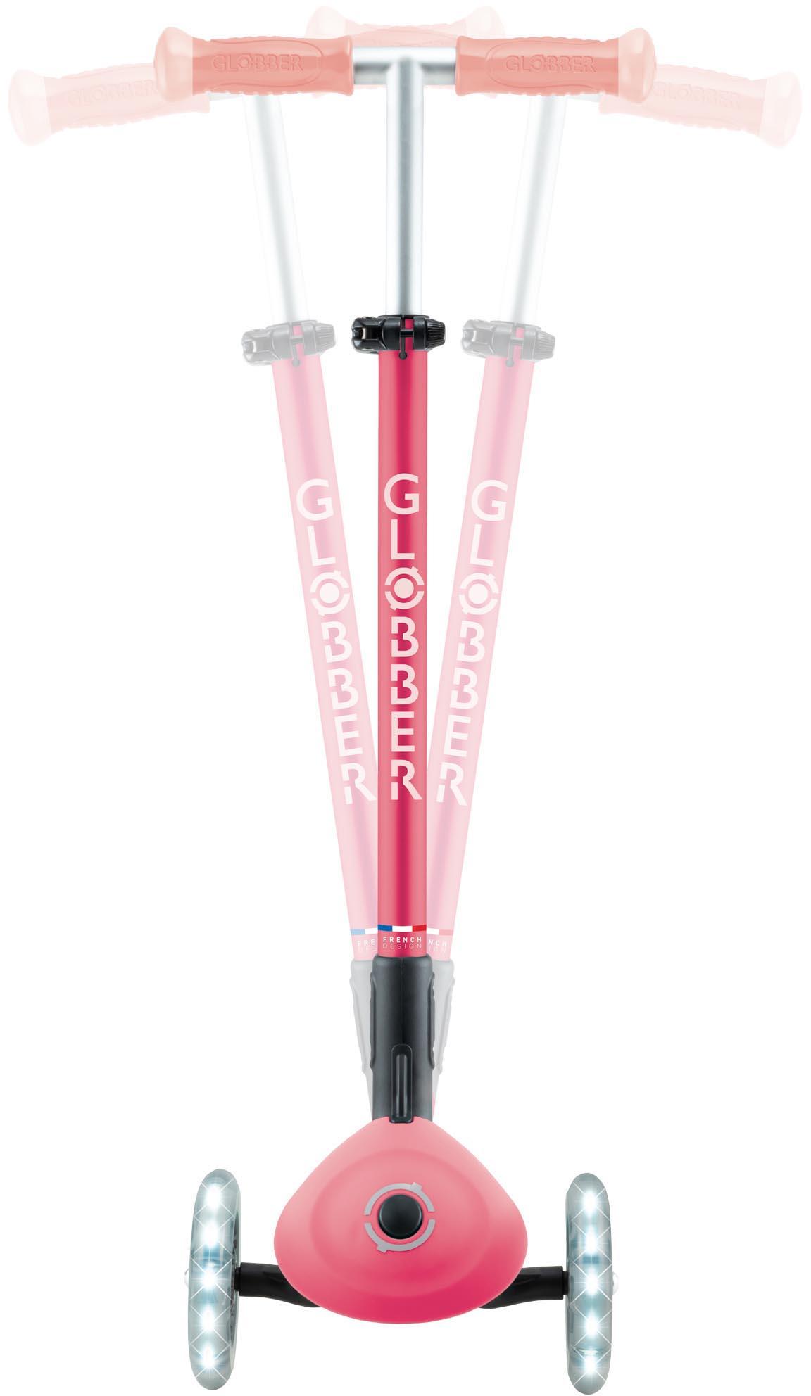 Globber Elite Glow Lights - Coral Pink