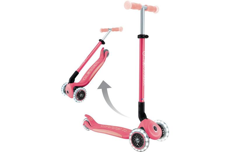 Globber Elite Glow Lights - Coral Pink Globber Elite Glow Lights - Coral Pink