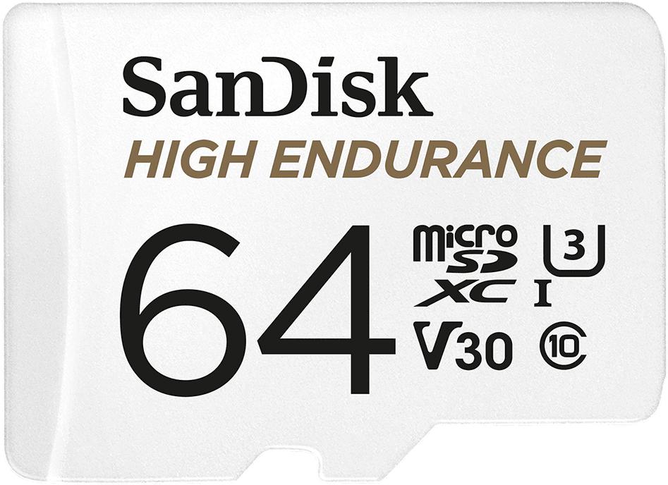 Sandisk 64Gb He Microsdxc Card & Adpt