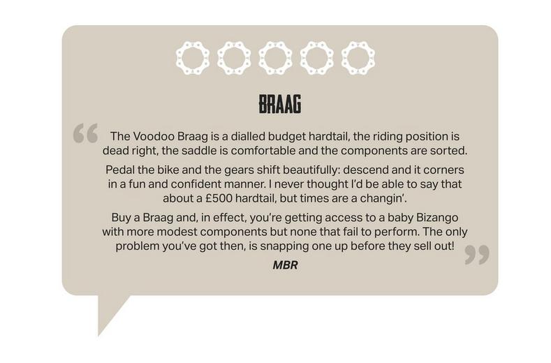 Voodoo Braag Mens Mountain Bike - S, M, L, XL Frames Voodoo Braag Mens Mountain Bike - S, M, L, XL Frames