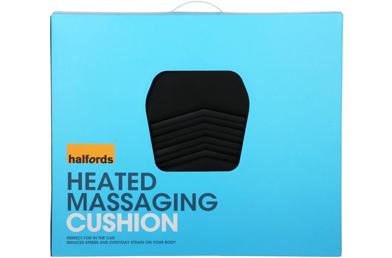 Halfords 5 Function Massage Cushion with Heat Halfords 5 Function Massage Cushion with Heat