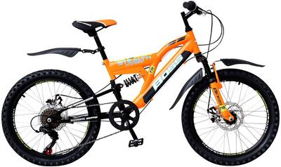 Boss Stealth Junior Mountain Bike - Orange - 20" Wheel