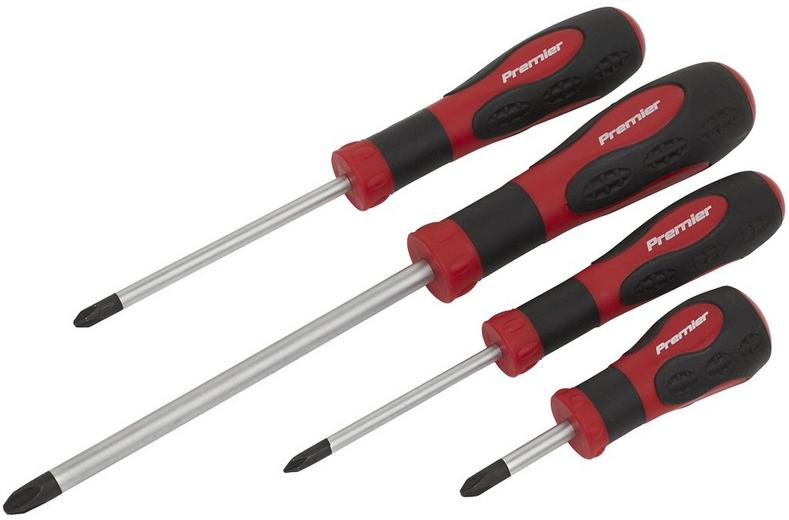 Sealey 4pc JIS Screwdriver Set Sealey 4pc JIS Screwdriver Set