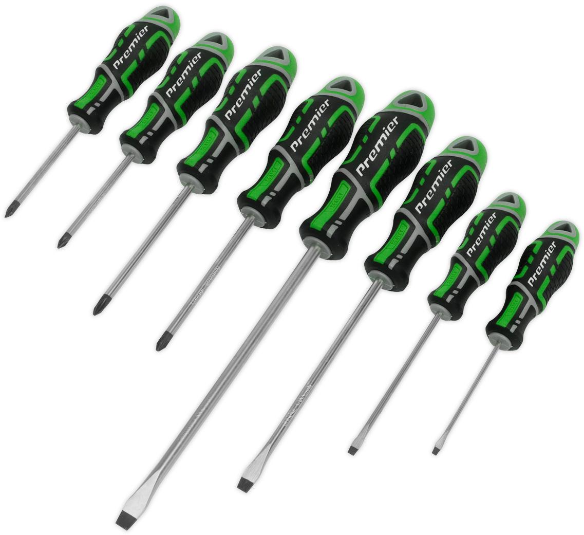 Sealey 8Pc Gripmax Screwdriver Set