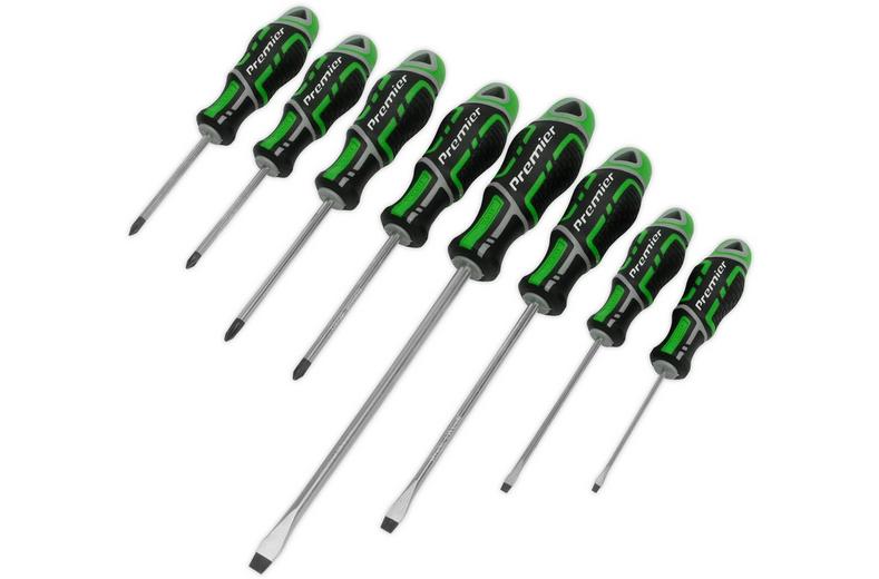 Sealey 8pc GripMAX® Screwdriver Set Sealey 8pc GripMAX® Screwdriver Set