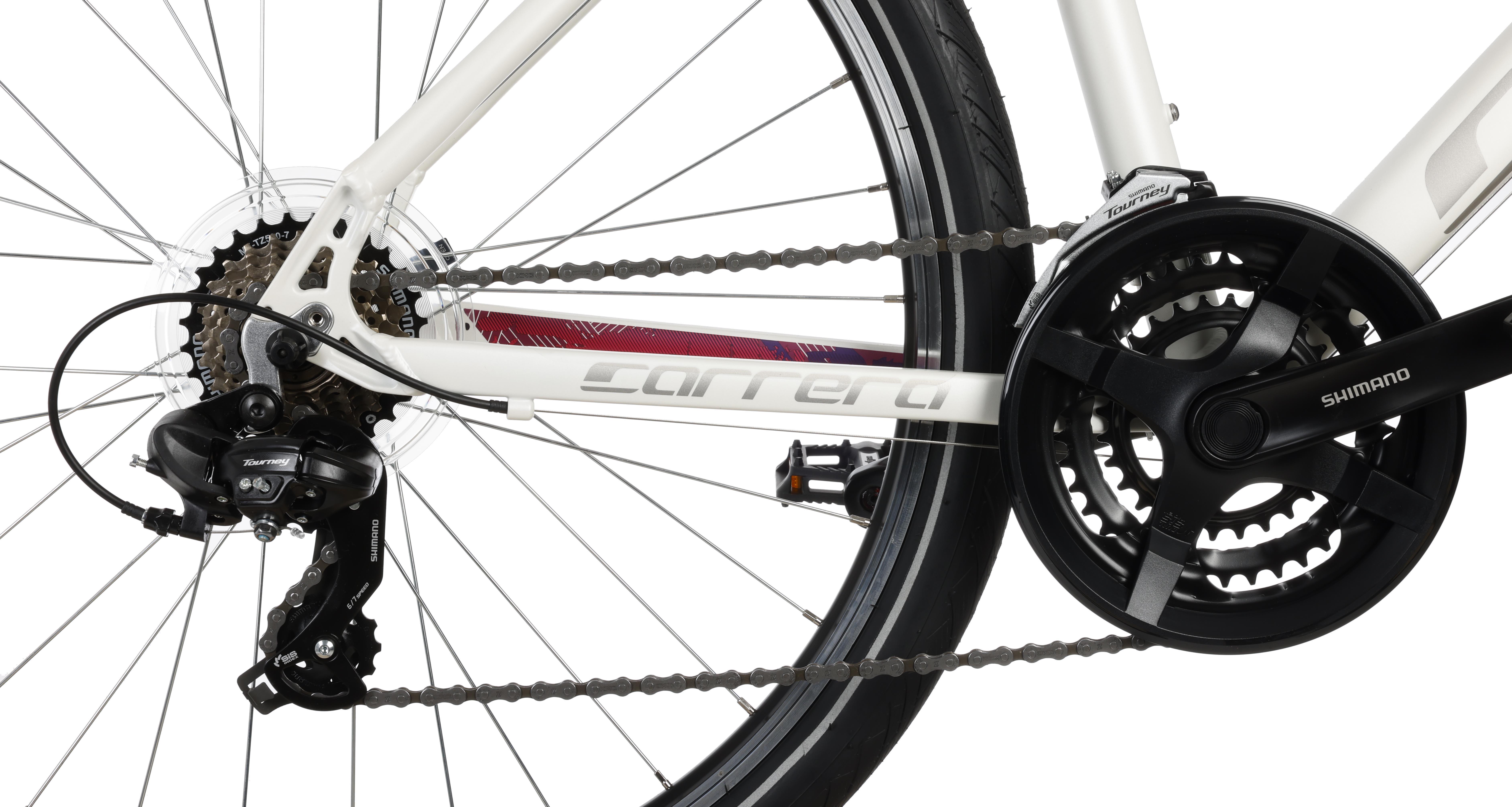 Carrera Axle Womens Hybrid Bike - S, M, L Frames