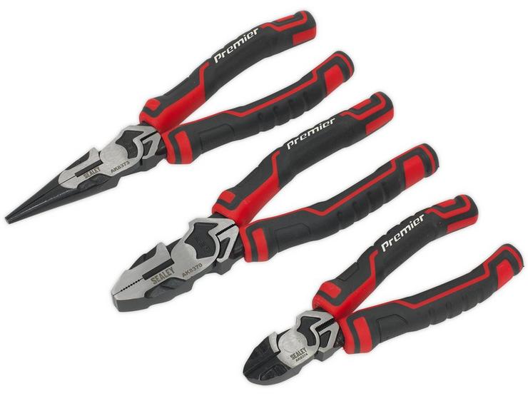 Sealey High Leverage 3pc Plier Set