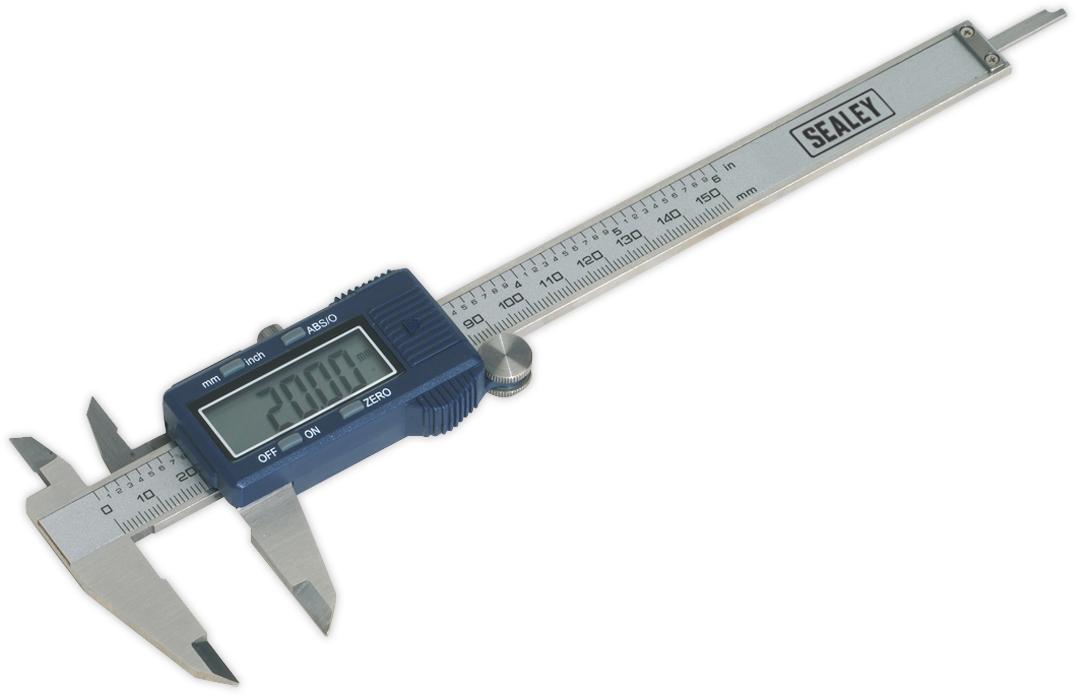 Digital Vernier Caliper 0150Mm(06") Halfords UK