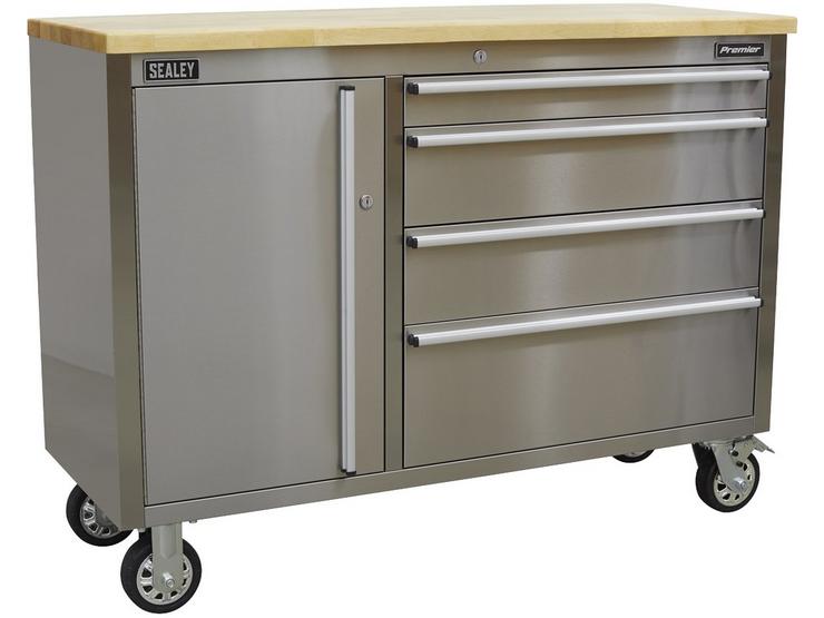 Sealey Mobile Tool Cabinet 4 Drawer
