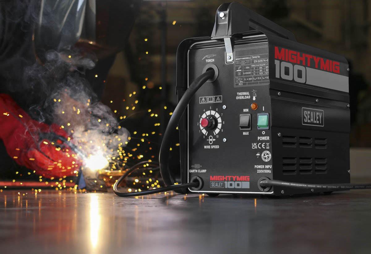 Sealey No-Gas MIG Welder 100Amp 230V