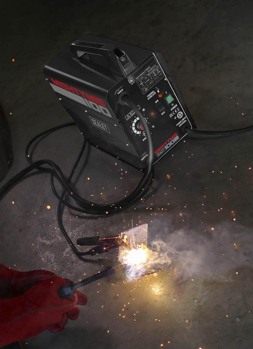 Sealey No-Gas MIG Welder 100Amp 230V