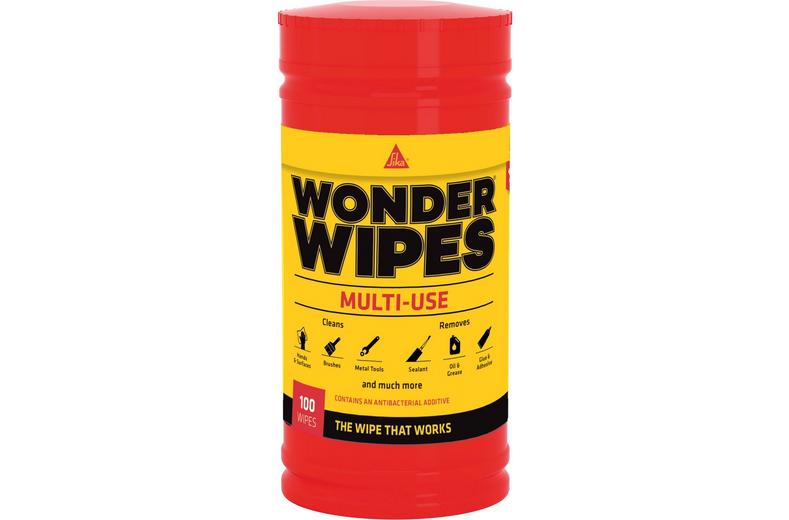 SIKA WONDER WIPES TRADE TUB (100) SIKA WONDER WIPES TRADE TUB (100)