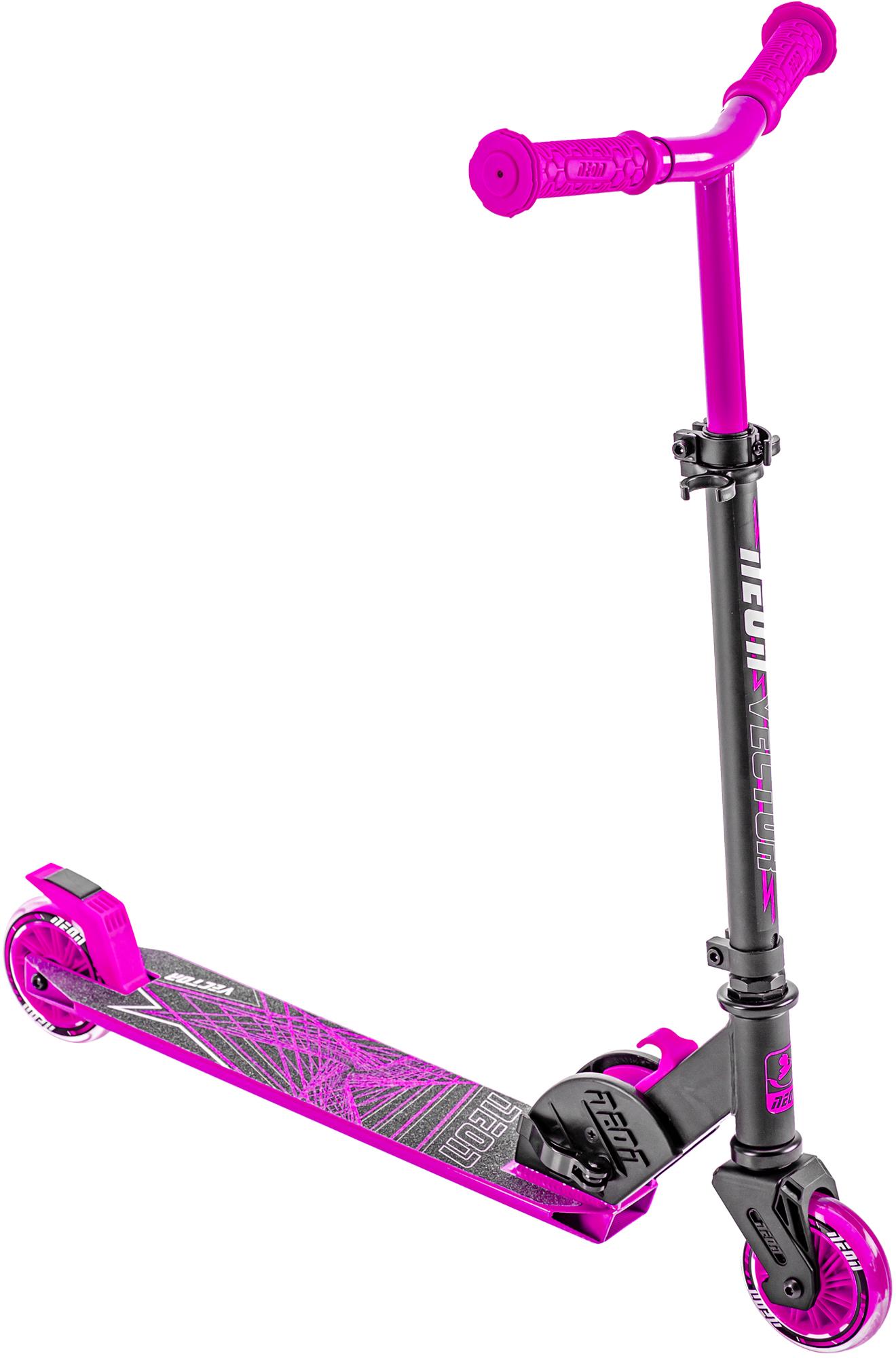 Yvolution Neon Vector Kids Scooter - Pink