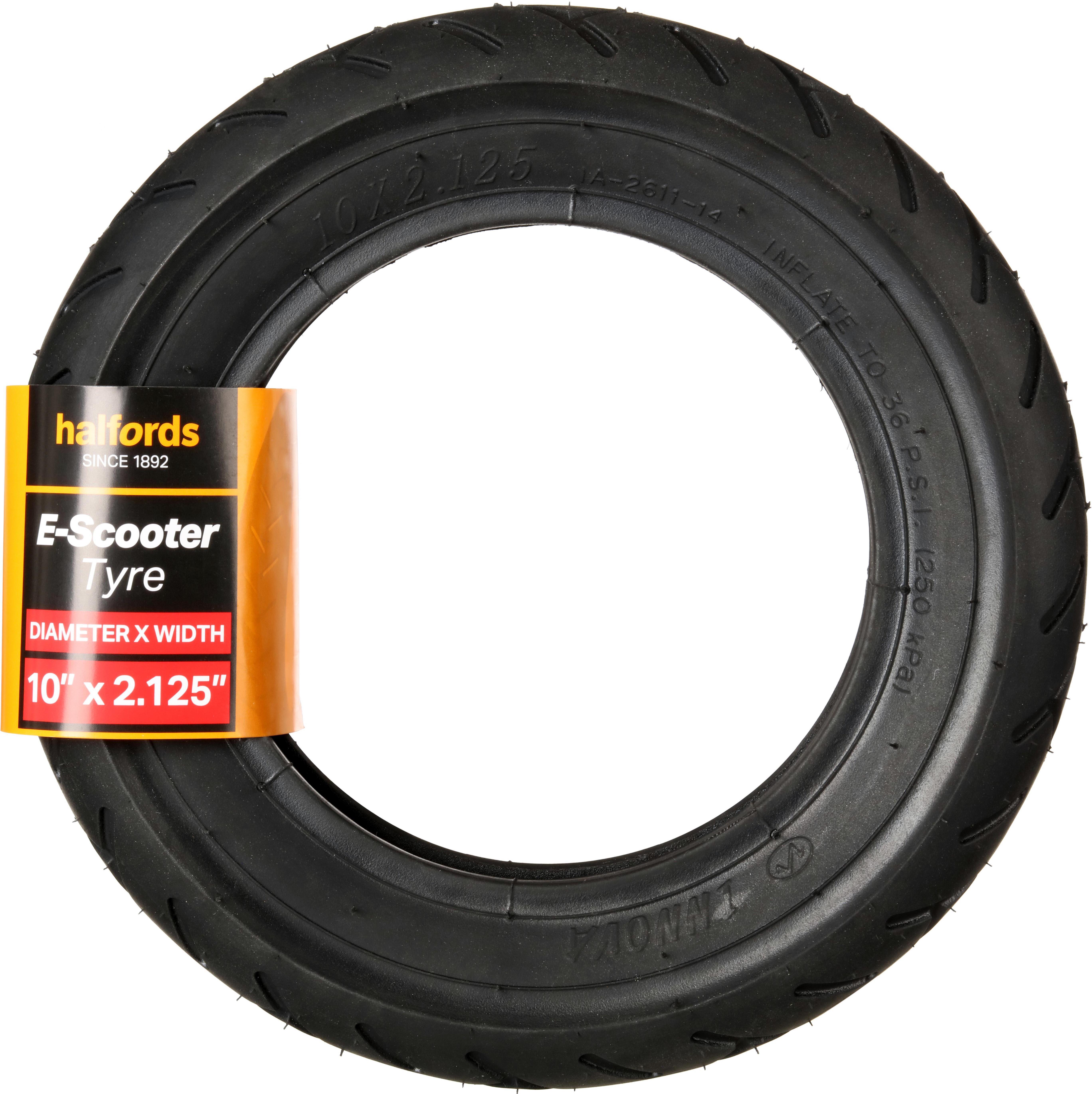 Halfords E-Scooter Tyre 10 x 2.125"