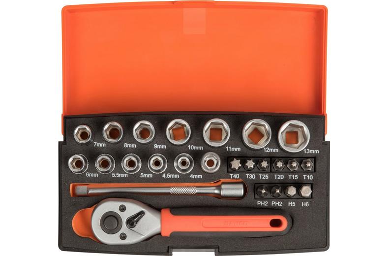 Bahco SL25 25pc 1/4" Socket Set Bahco SL25 25pc 1/4" Socket Set
