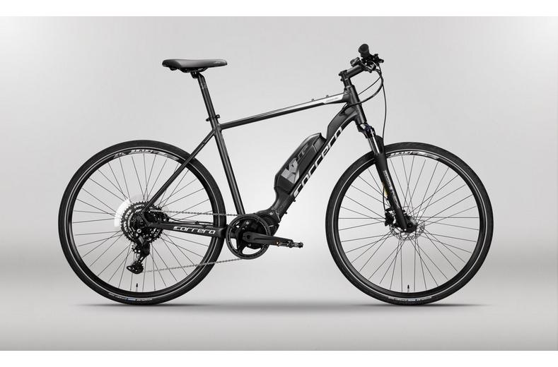 Carrera Crossfuse Mens Electric Hybrid Bike - S, M, L Frames Carrera Crossfuse Mens Electric Hybrid Bike - S, M, L Frames