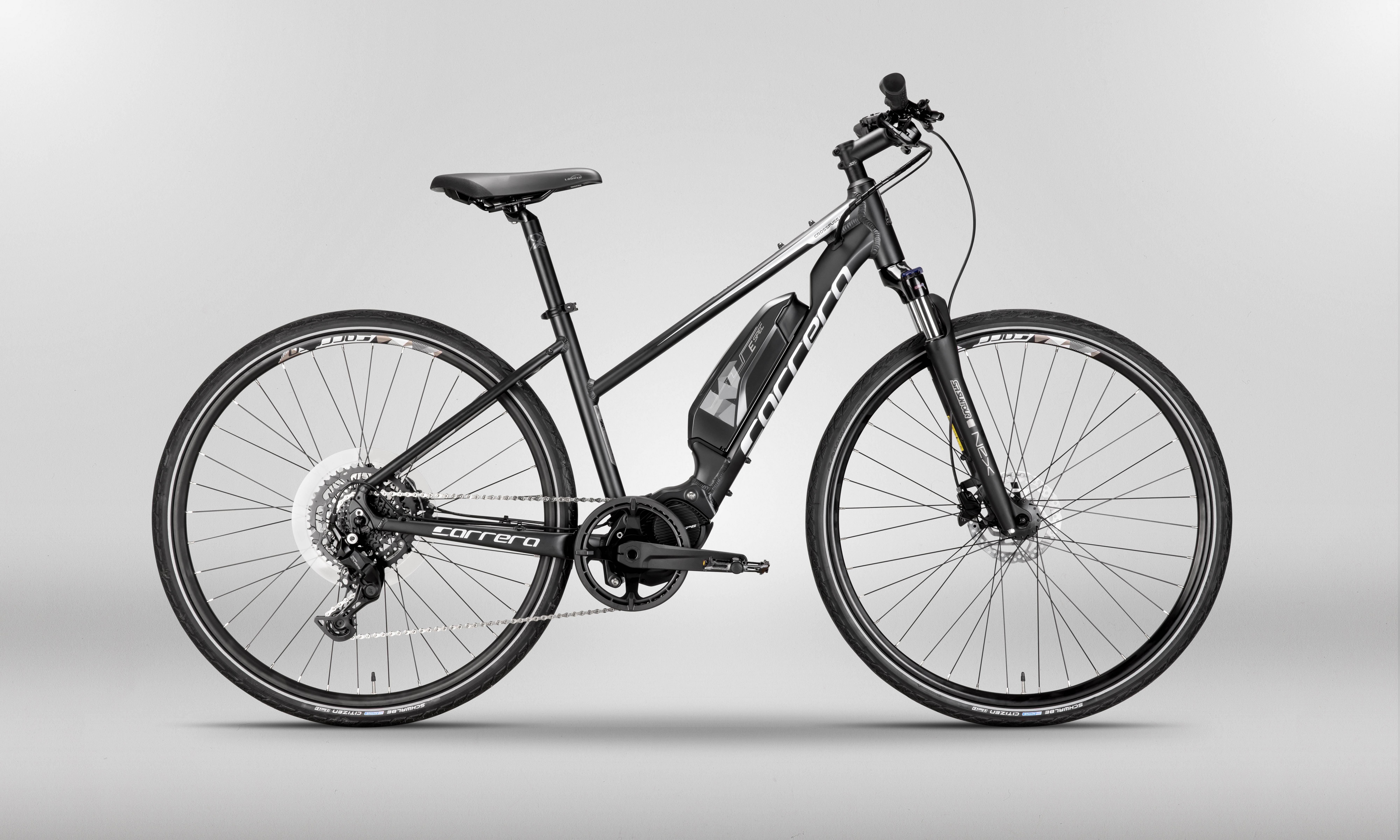 Carrera Crossfuse Womens Electric Hybrid Bike - S, M Frames