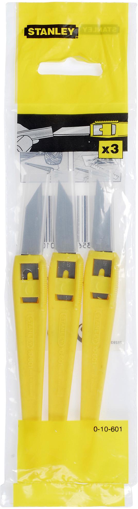 Stanley 140mm Disposable Knife set of 3