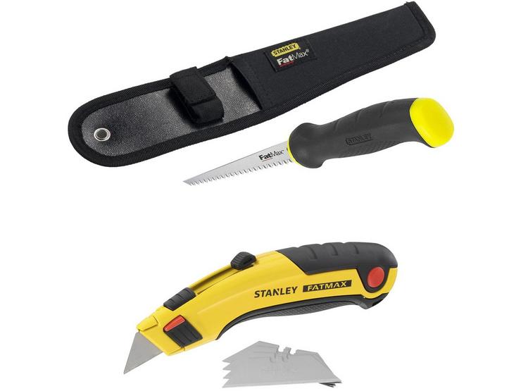 Stanley Retractable Knife and Jab Saw Bundle