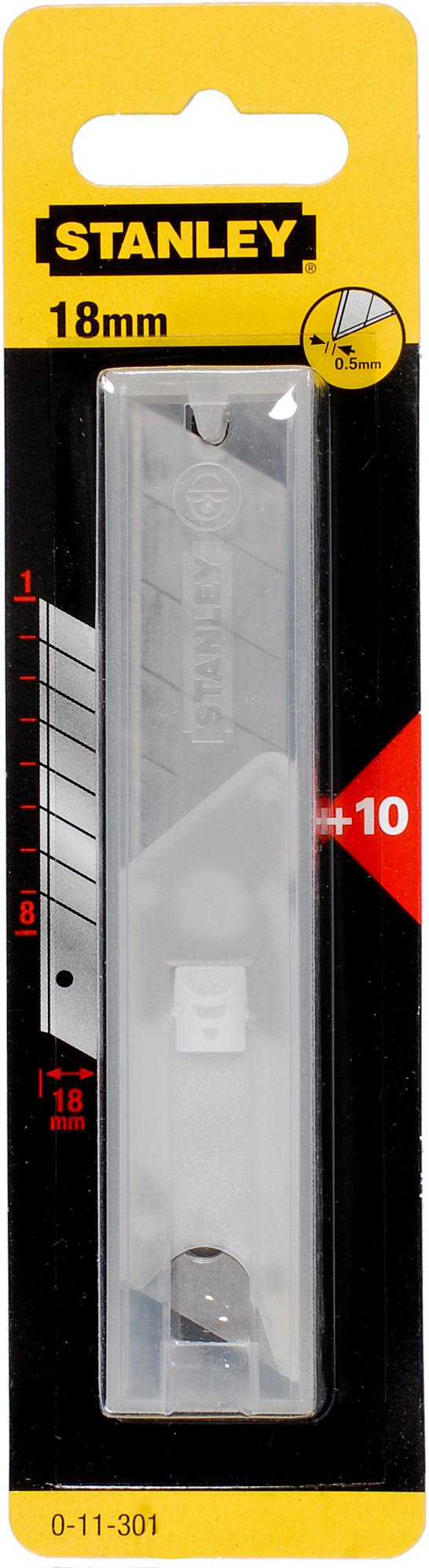 Stanley 10 Pack 18mm Snap off Blades