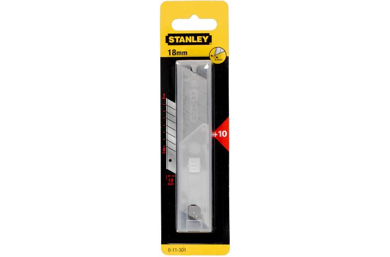 Stanley 10 Pack 18mm Snap off Blades Stanley 10 Pack 18mm Snap off Blades