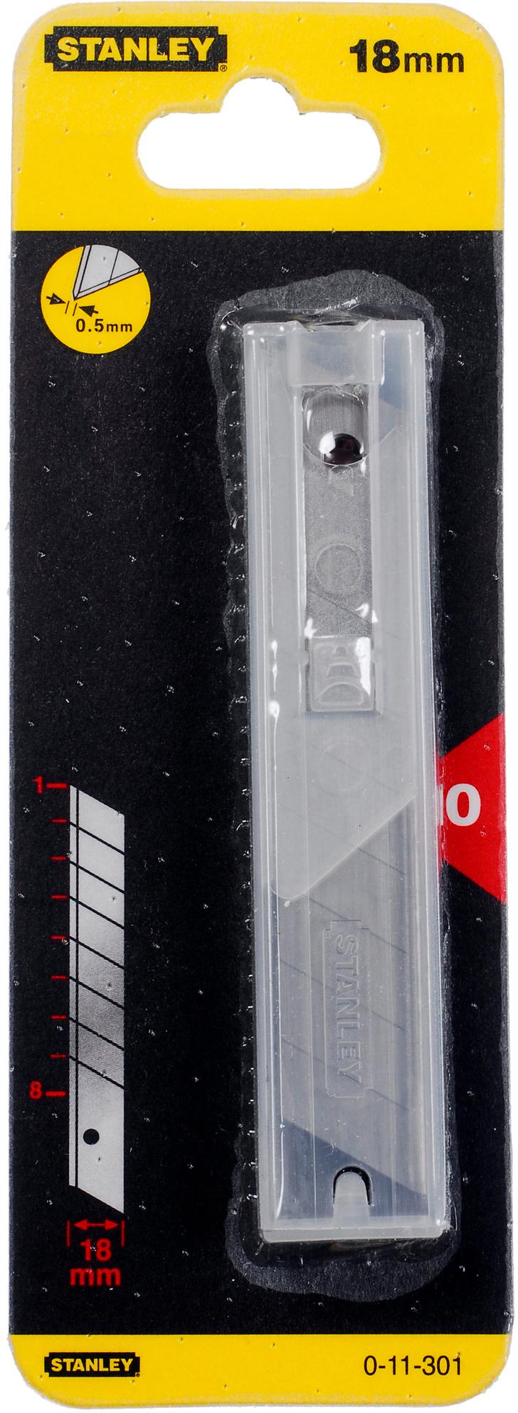 Stanley 10 Pack 18mm Snap off Blades