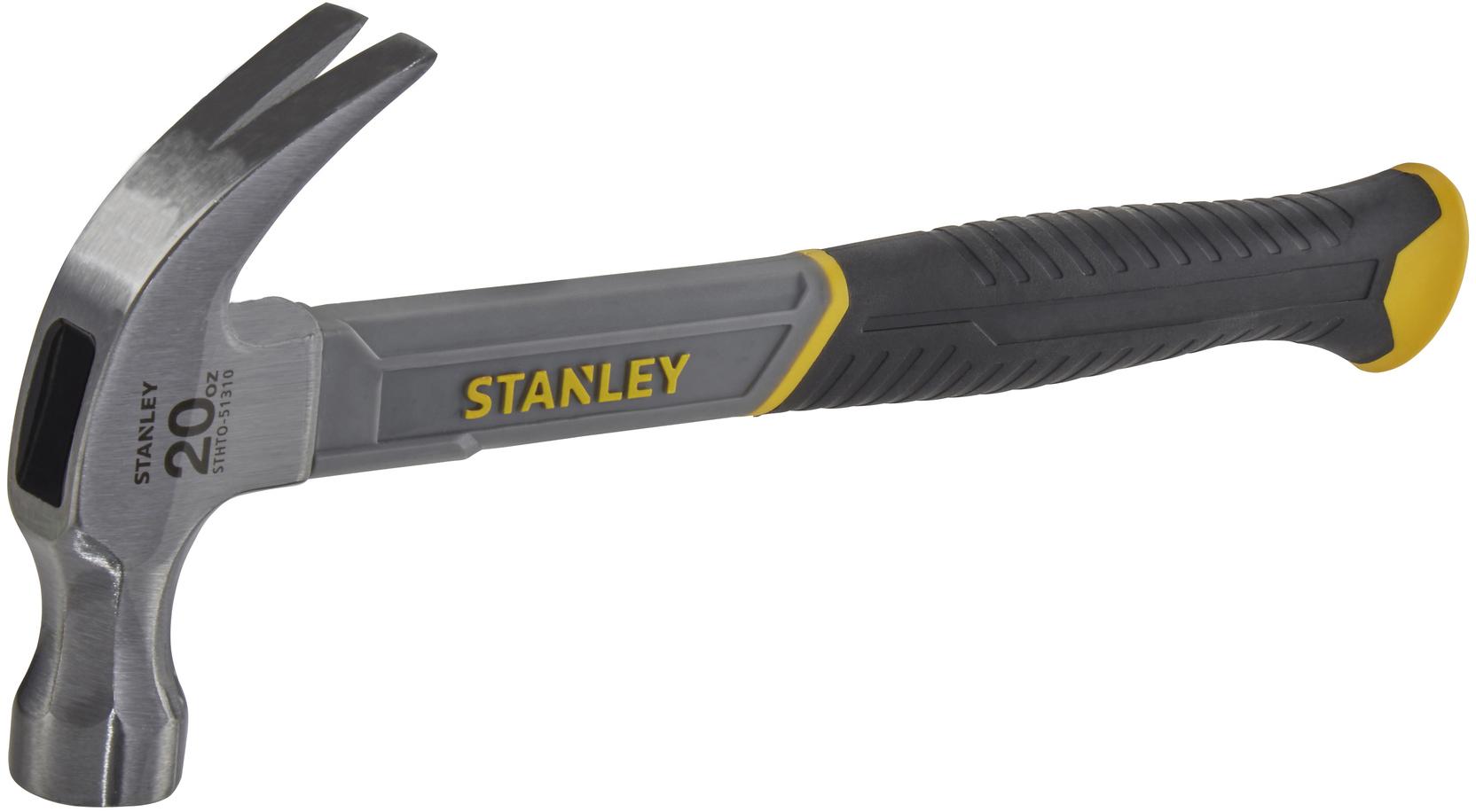 Stanley Fibreglass Curved Claw 20Oz Hammer