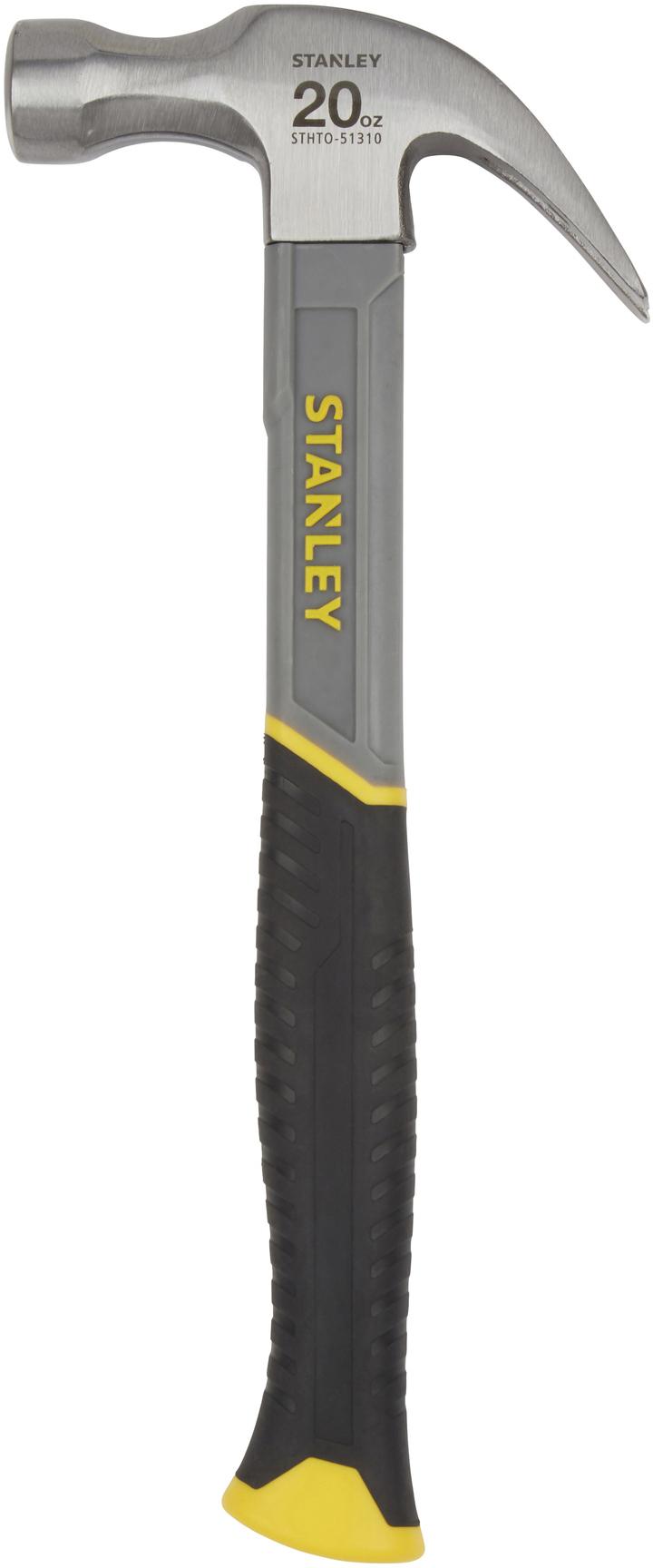 Stanley Fibreglass Curved Claw 20oz Hammer