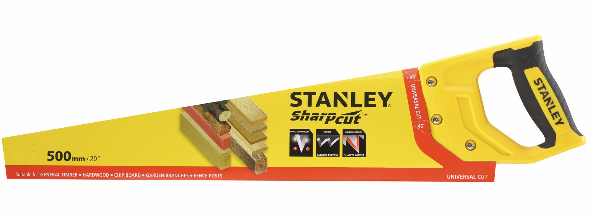 Stanley Gen 2 Sharpcut 20"/500mm 7TPI Saw