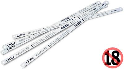 Stanley Lion 300mm Assorted Hacksaw Blades 5pk Stanley Lion 300mm Assorted Hacksaw Blades 5pk