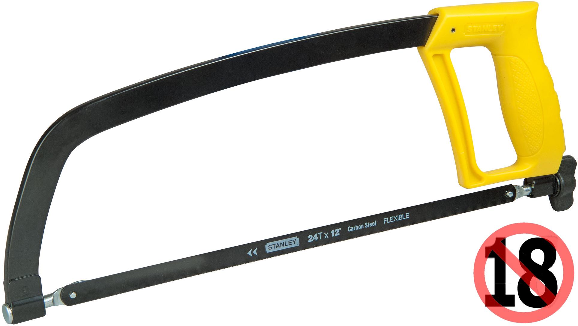 Stanley 300Mm Heavy Duty Hacksaw 24Pti