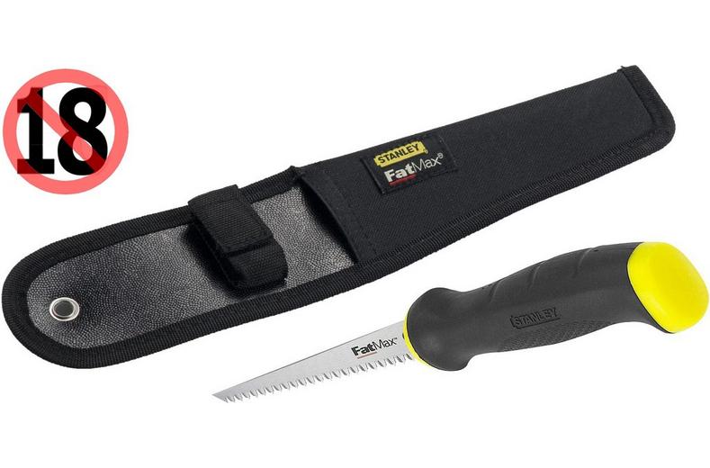 Stanley Fatmax 355mm 7 TPI Jab Saw & Scabbard Stanley Fatmax 355mm 7 TPI Jab Saw & Scabbard
