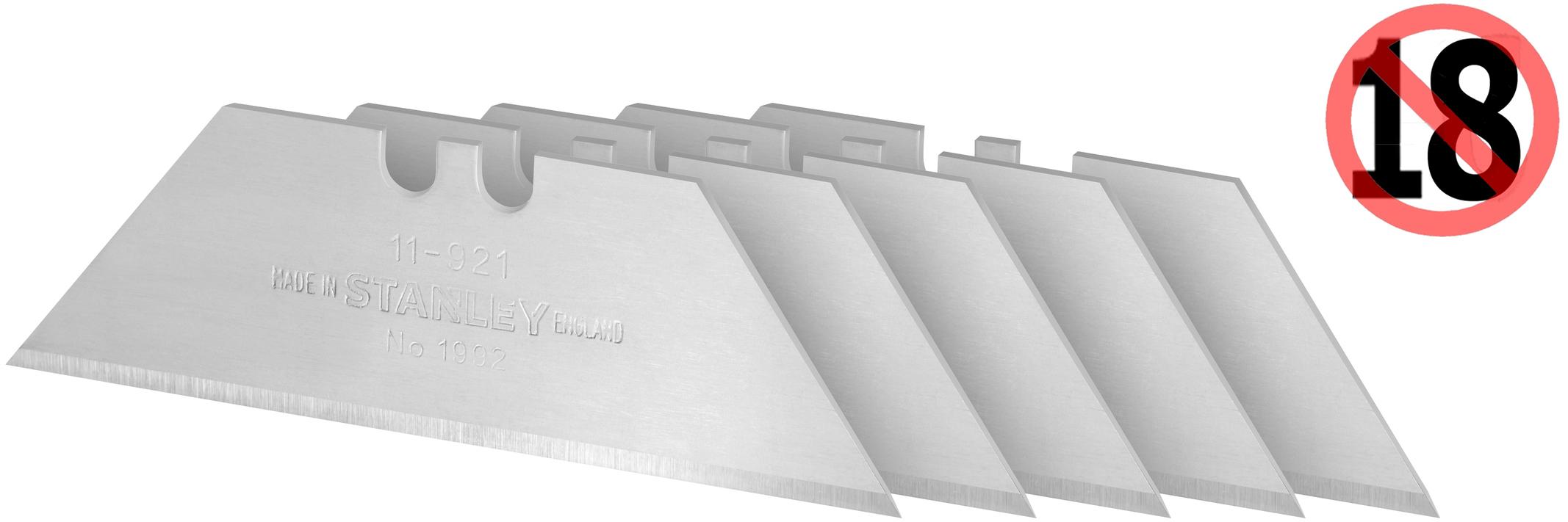 Stanley 1992 Heavy Duty Blades 5 Pack