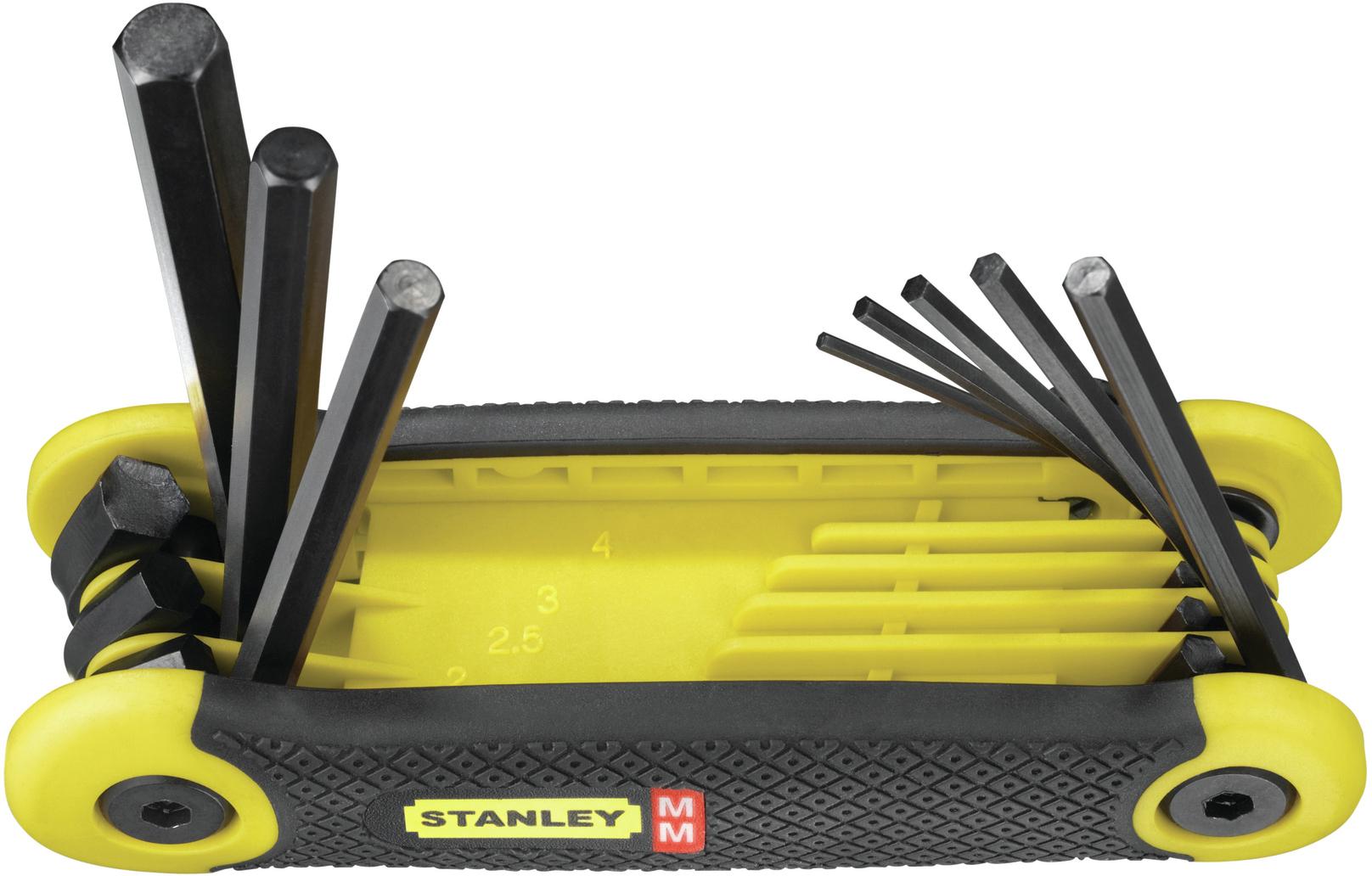 Stanley 8 Piece Folding Hex Key Set