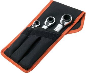 Bahco 3pc Ratchet Spanner Set S4RM/3T