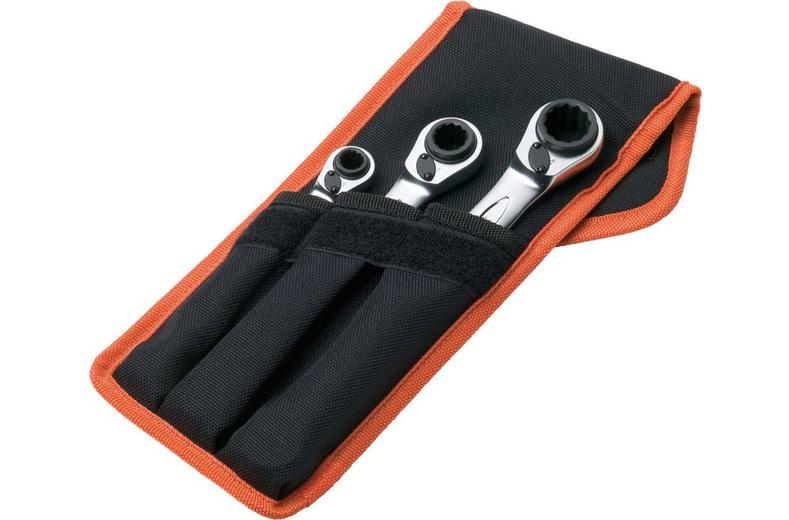 Bahco 3pc Ratchet Spanner Set S4RM/3T Bahco 3pc Ratchet Spanner Set S4RM/3T