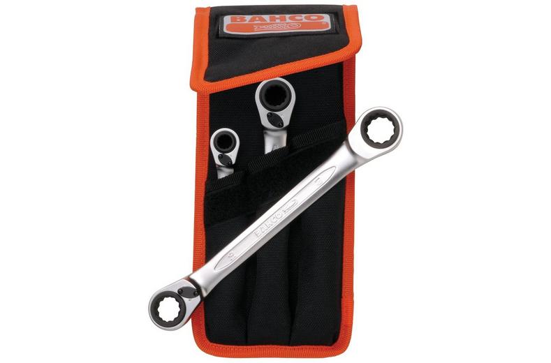 Bahco 3pc Ratchet Spanner Set S4RM/3T Bahco 3pc Ratchet Spanner Set S4RM/3T