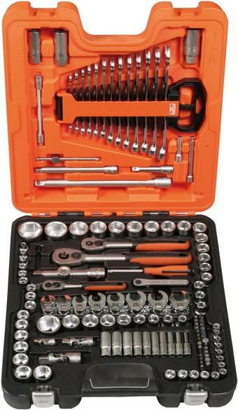 BAHCO S138 SOCKET SET 138PC 1/4 3/8 1/2SQDR