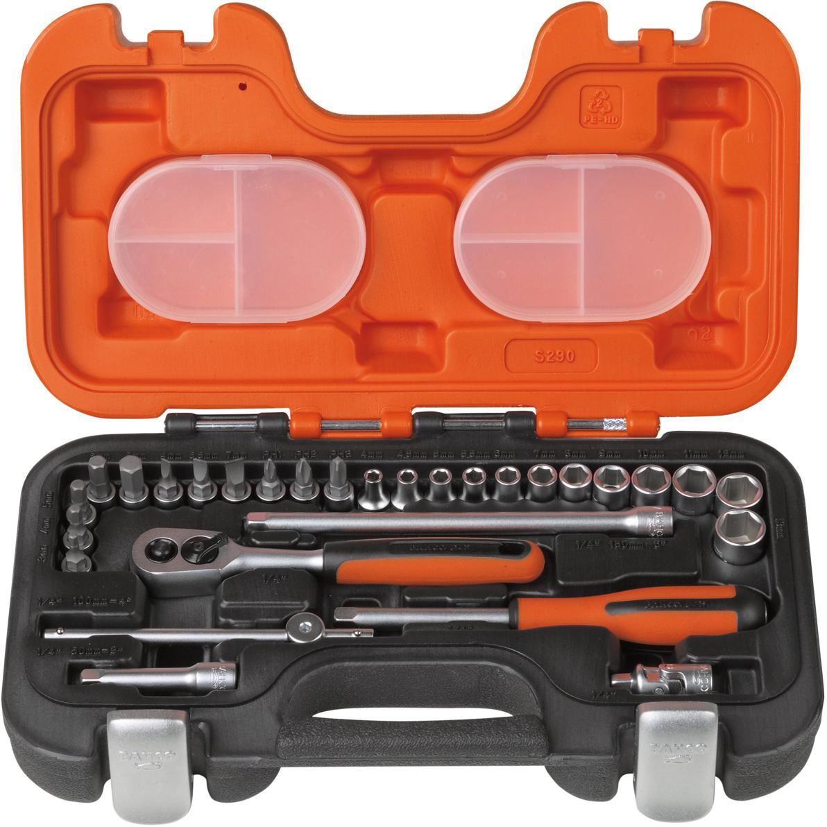 Bahco S290 29pc 1/4" Socket Set