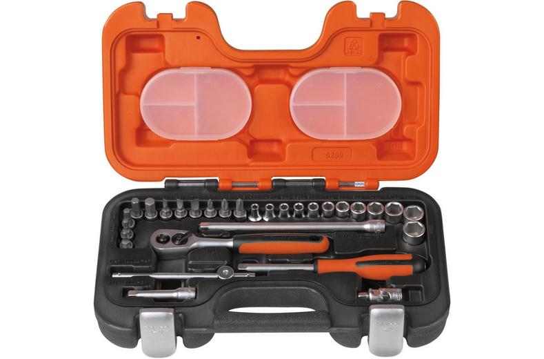 Bahco S290 29pc 1/4" Socket Set Bahco S290 29pc 1/4" Socket Set