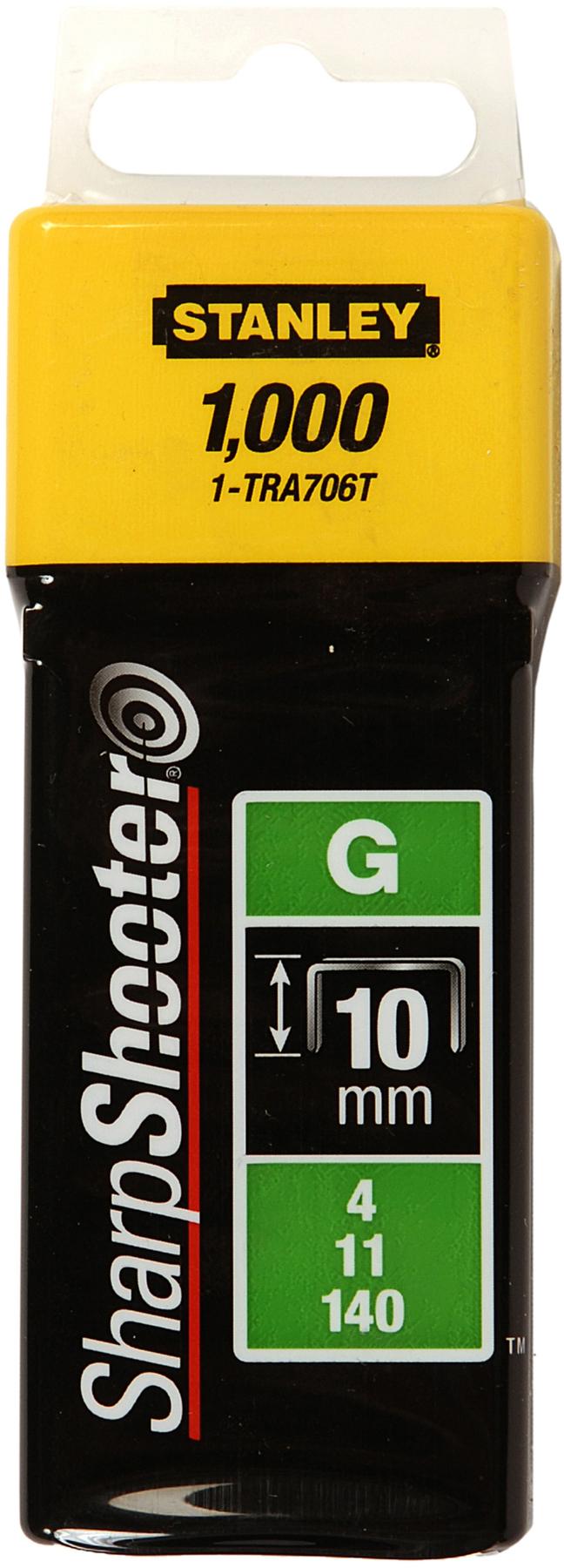 Stanley 10mm Heavy Duty Staples x1000