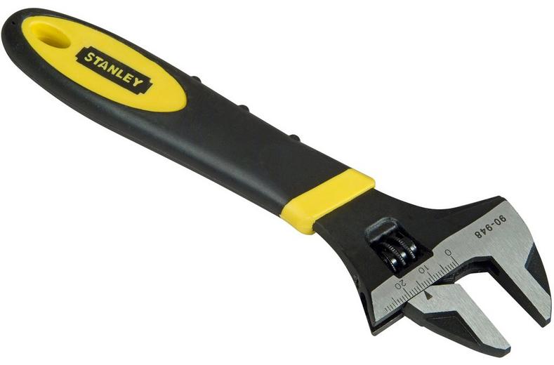 Stanley Adjustable Wrench 200mm Stanley Adjustable Wrench 200mm