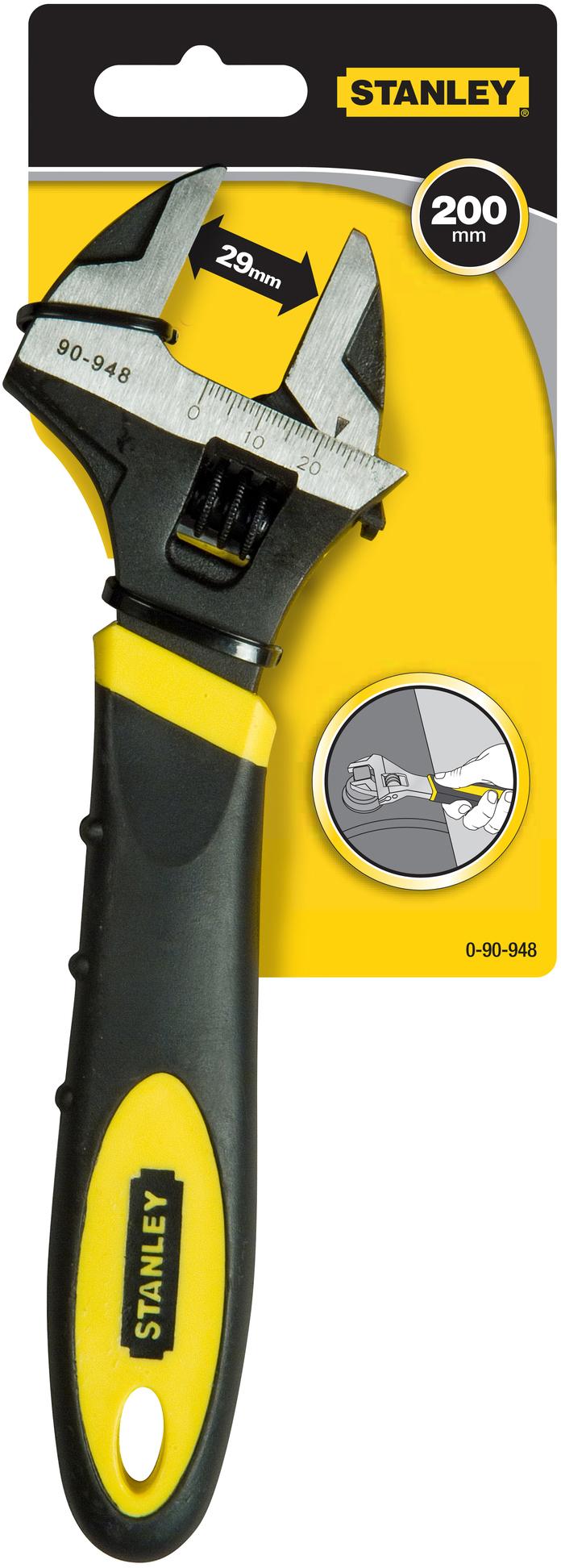 Stanley Adjustable Wrench 200mm